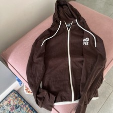 Gym&coffee Zipped Hoddie Size