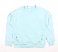 Gym+Coffee Womens Blue L