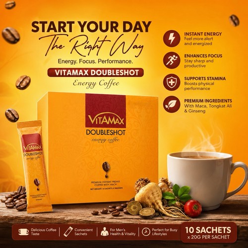 Vitamax doubleshot energy - vitamax,