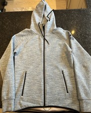 Unisex Blue Full Zip Hoodie